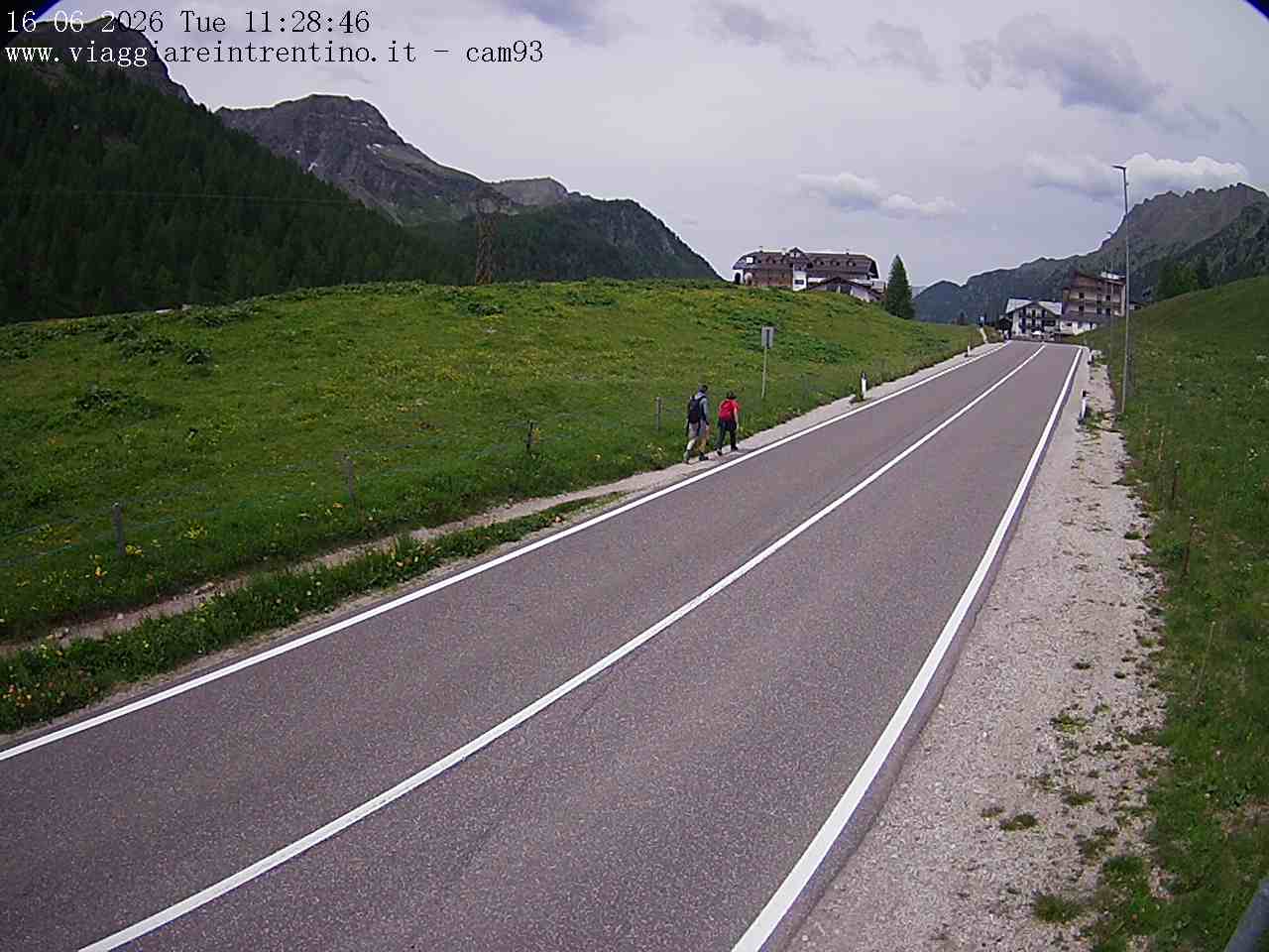 Webcam a Passo San Pellegrino  - Trentino