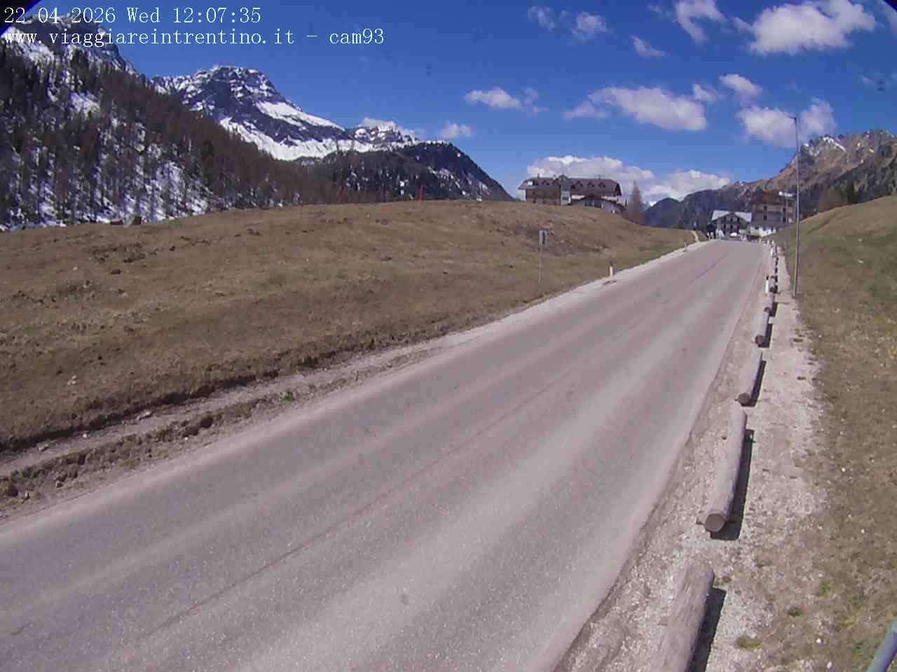 Webcam a Passo San Pellegrino  - Trentino