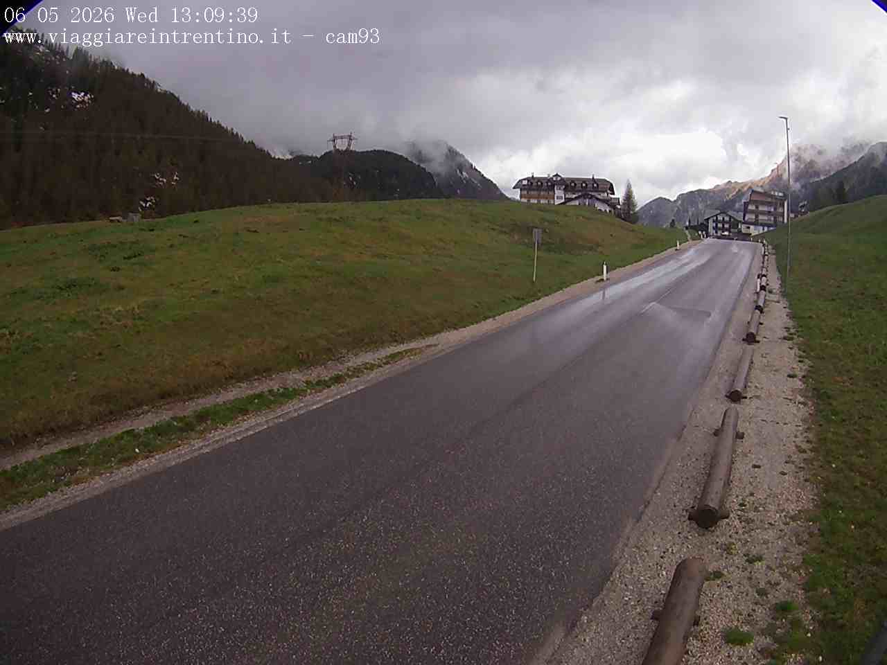 Webcam a Passo San Pellegrino  - Trentino