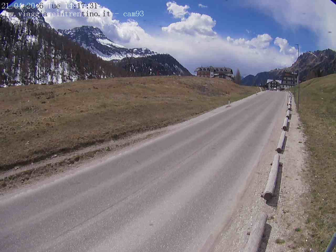Webcam a Passo San Pellegrino  - Trentino