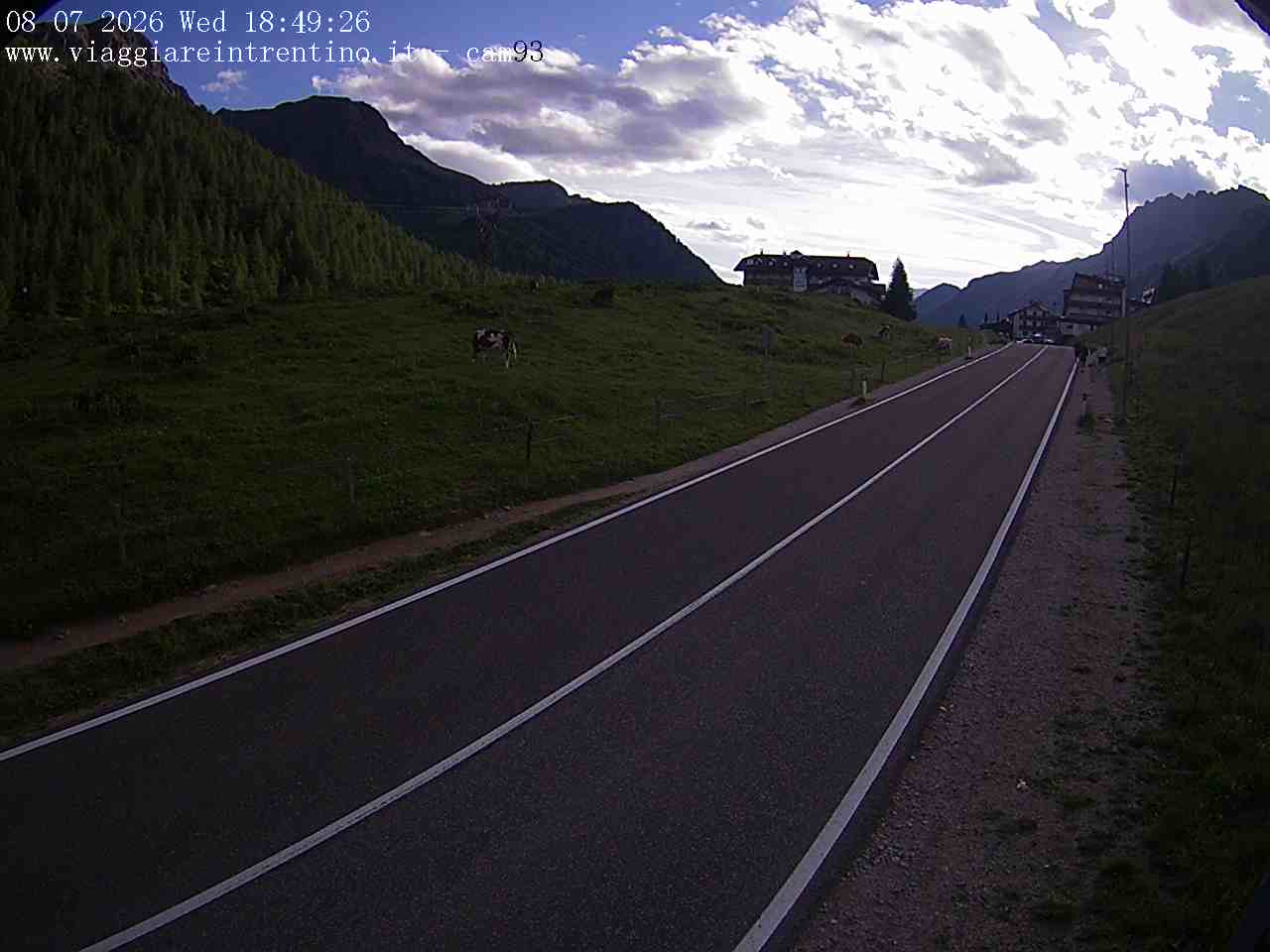 Webcam a Passo San Pellegrino  - Trentino