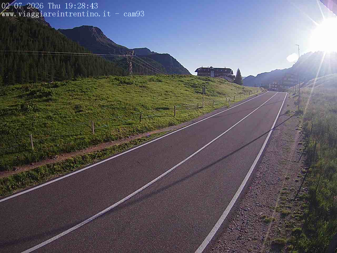Webcam a Passo San Pellegrino  - Trentino