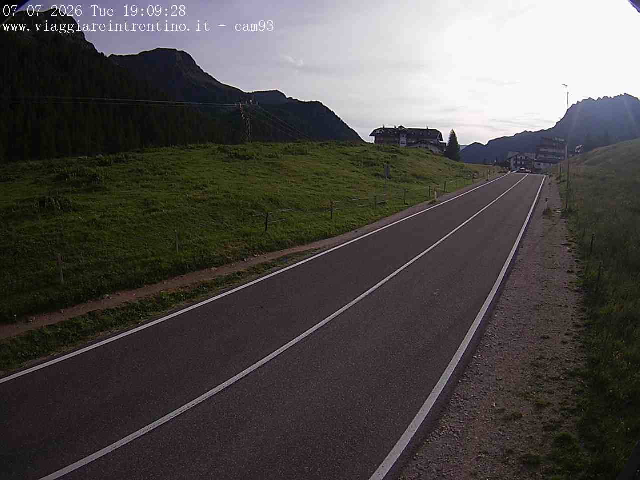 Webcam a Passo San Pellegrino  - Trentino