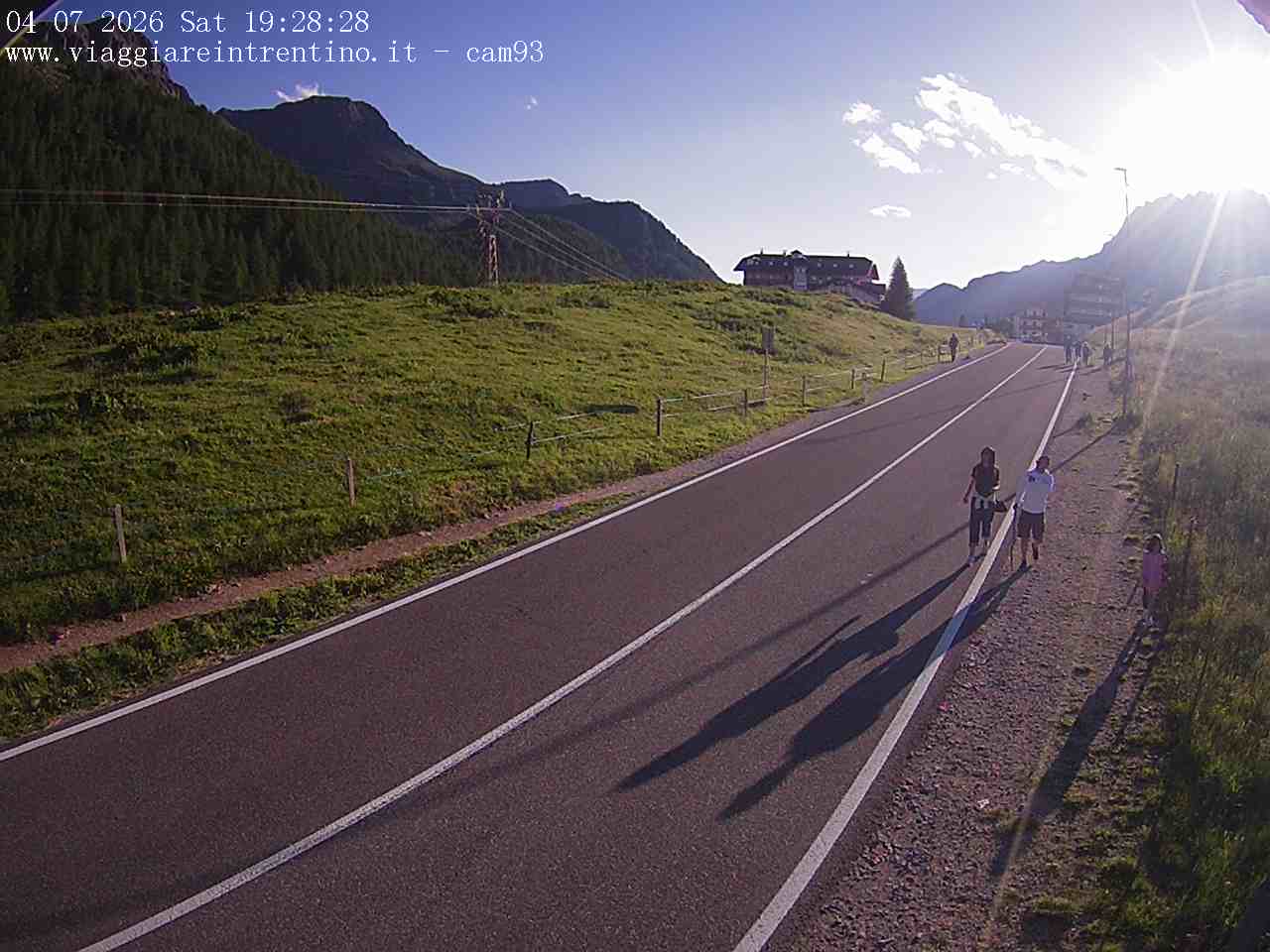 Webcam a Passo San Pellegrino  - Trentino