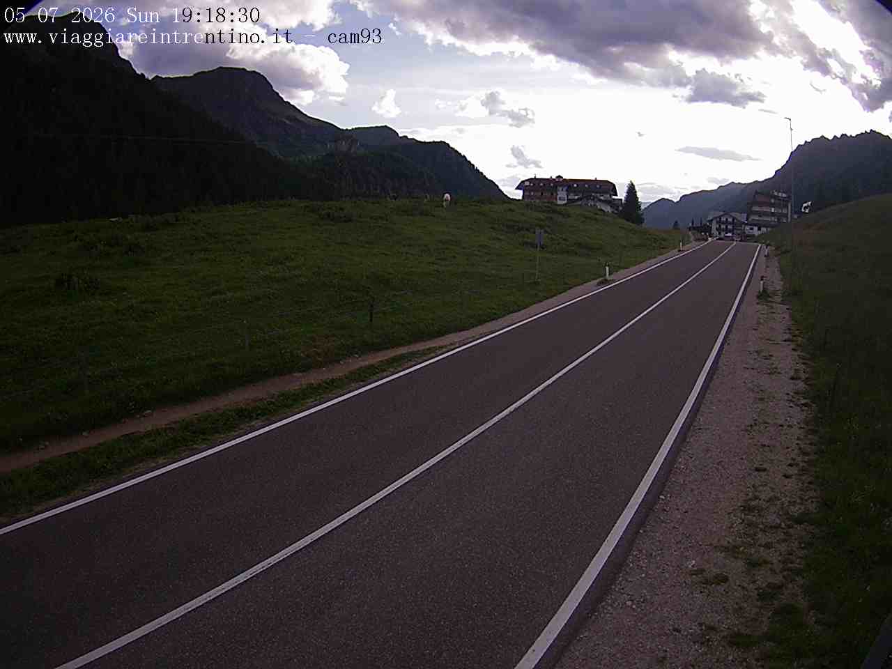 Webcam a Passo San Pellegrino  - Trentino