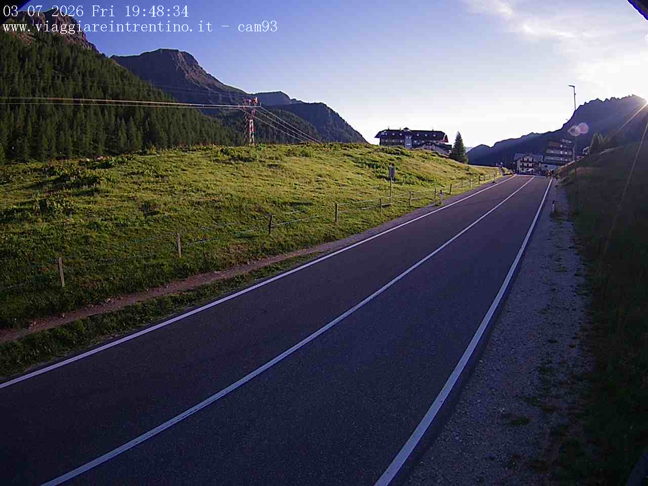 Webcam a Passo San Pellegrino  - Trentino