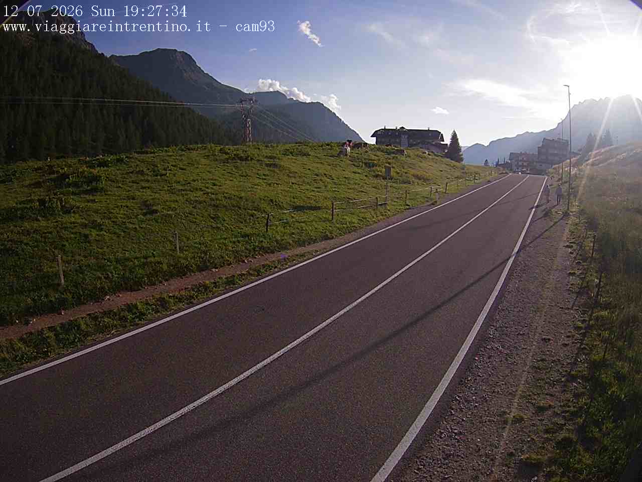 Webcam a Passo San Pellegrino  - Trentino