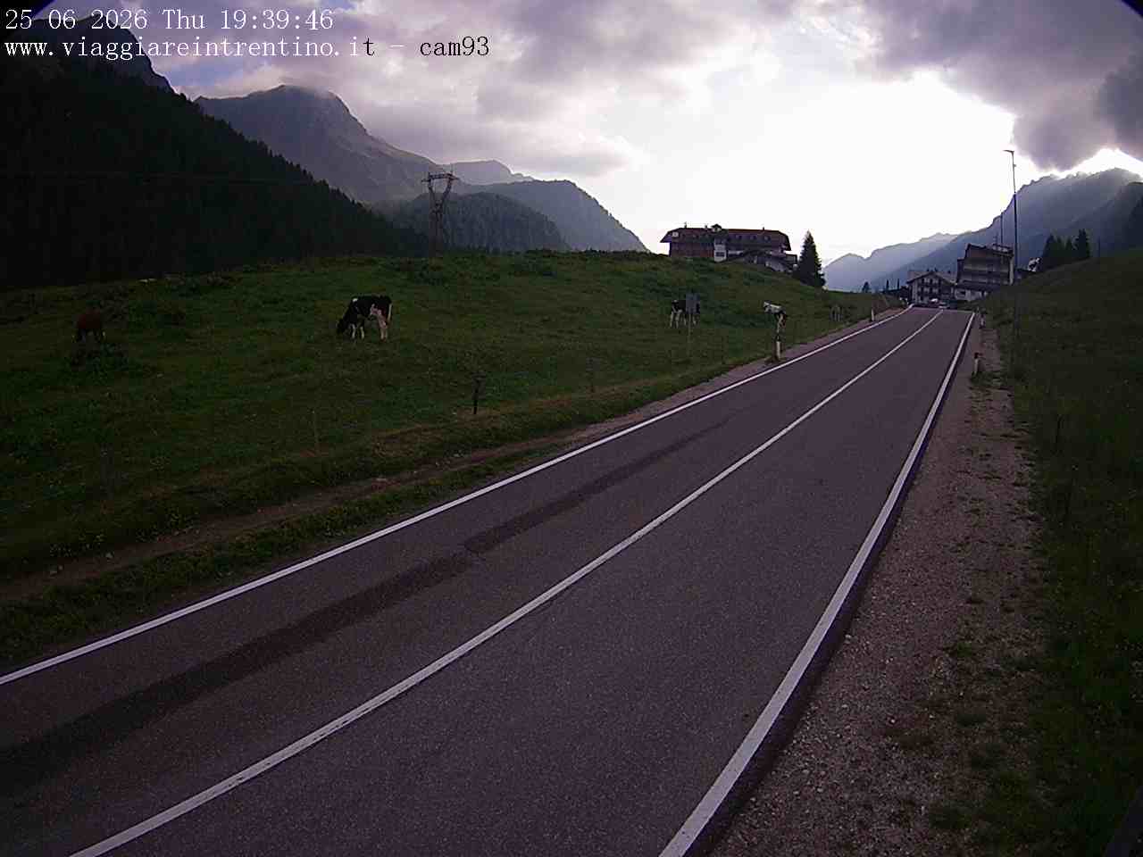 Webcam a Passo San Pellegrino  - Trentino