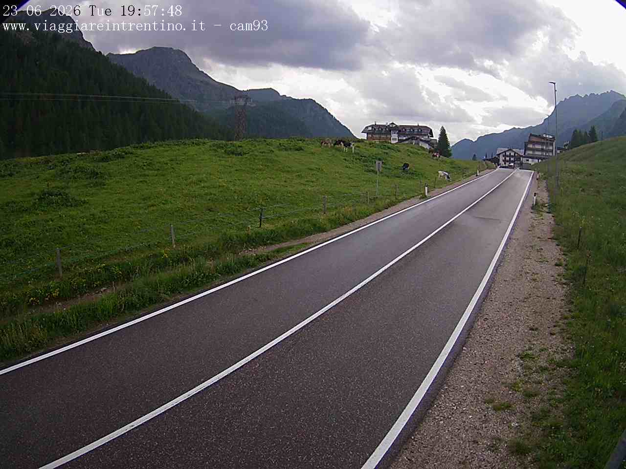 Webcam a Passo San Pellegrino  - Trentino