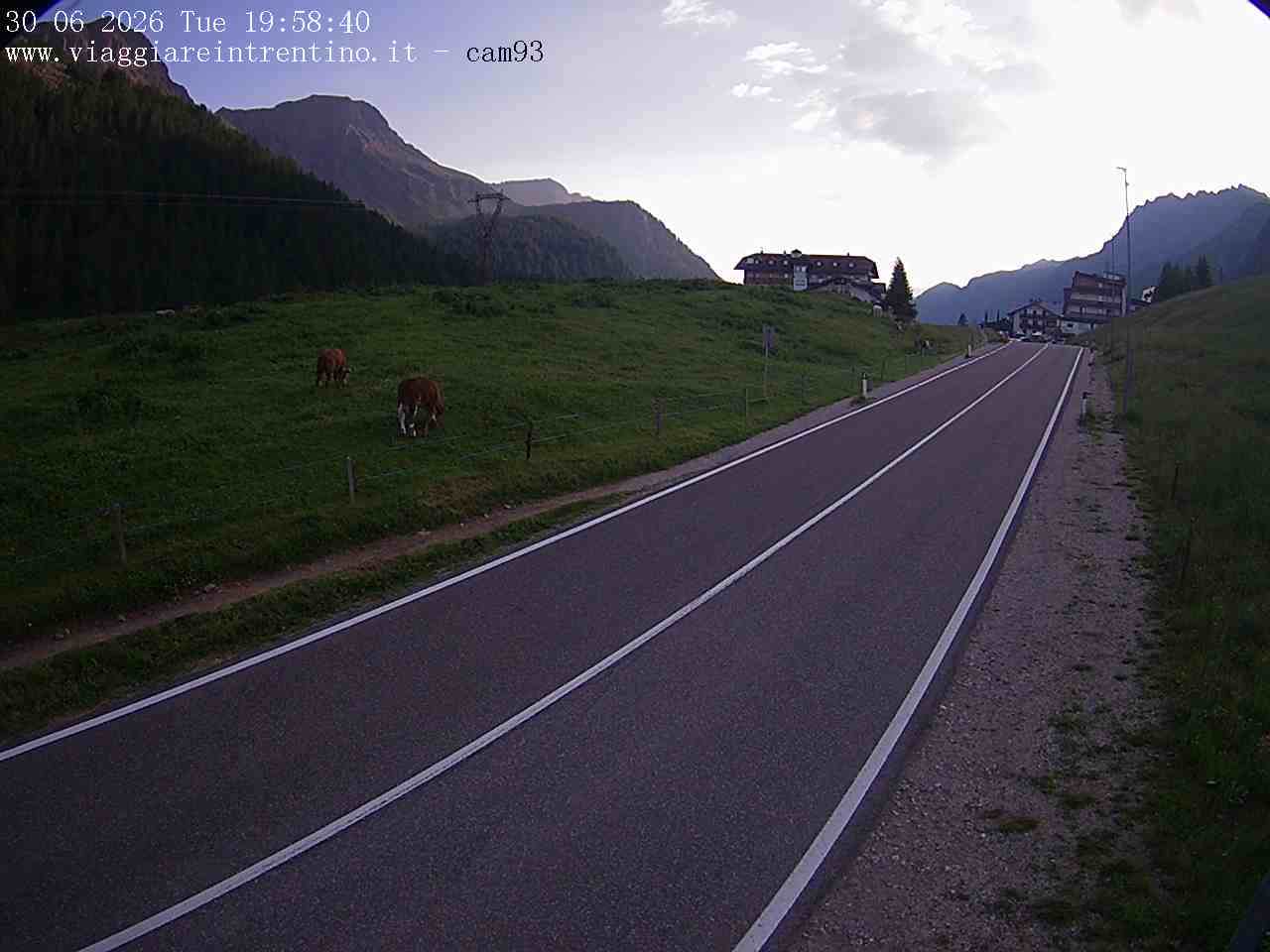 Webcam a Passo San Pellegrino  - Trentino