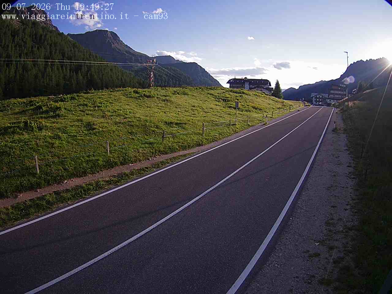 Webcam a Passo San Pellegrino  - Trentino