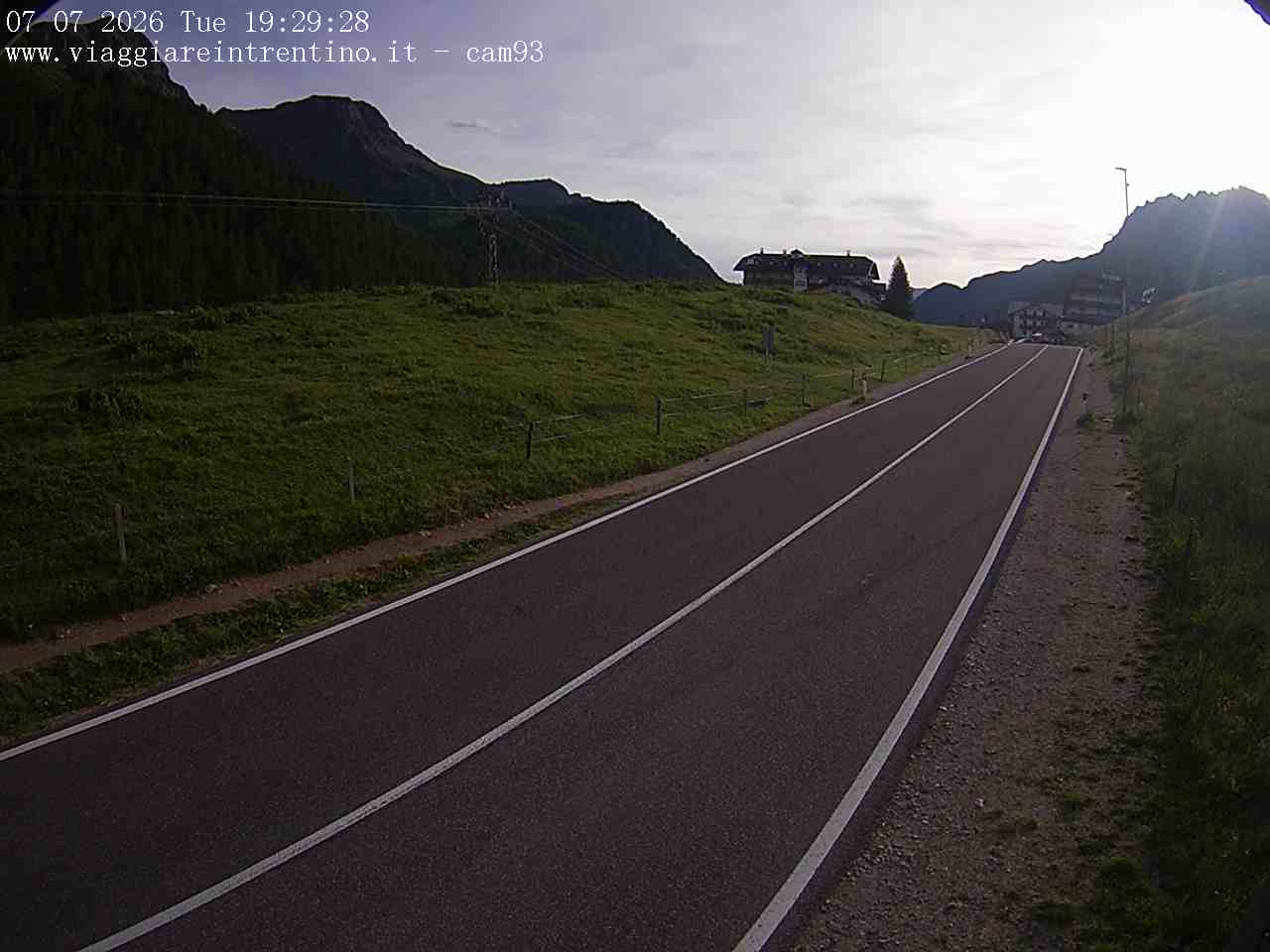 Webcam a Passo San Pellegrino  - Trentino
