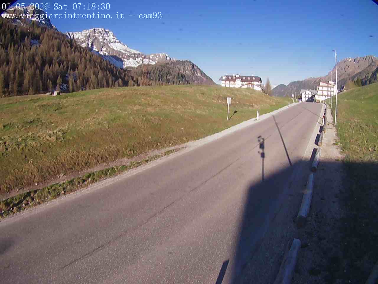 Webcam a Passo San Pellegrino  - Trentino - Dolomiti
