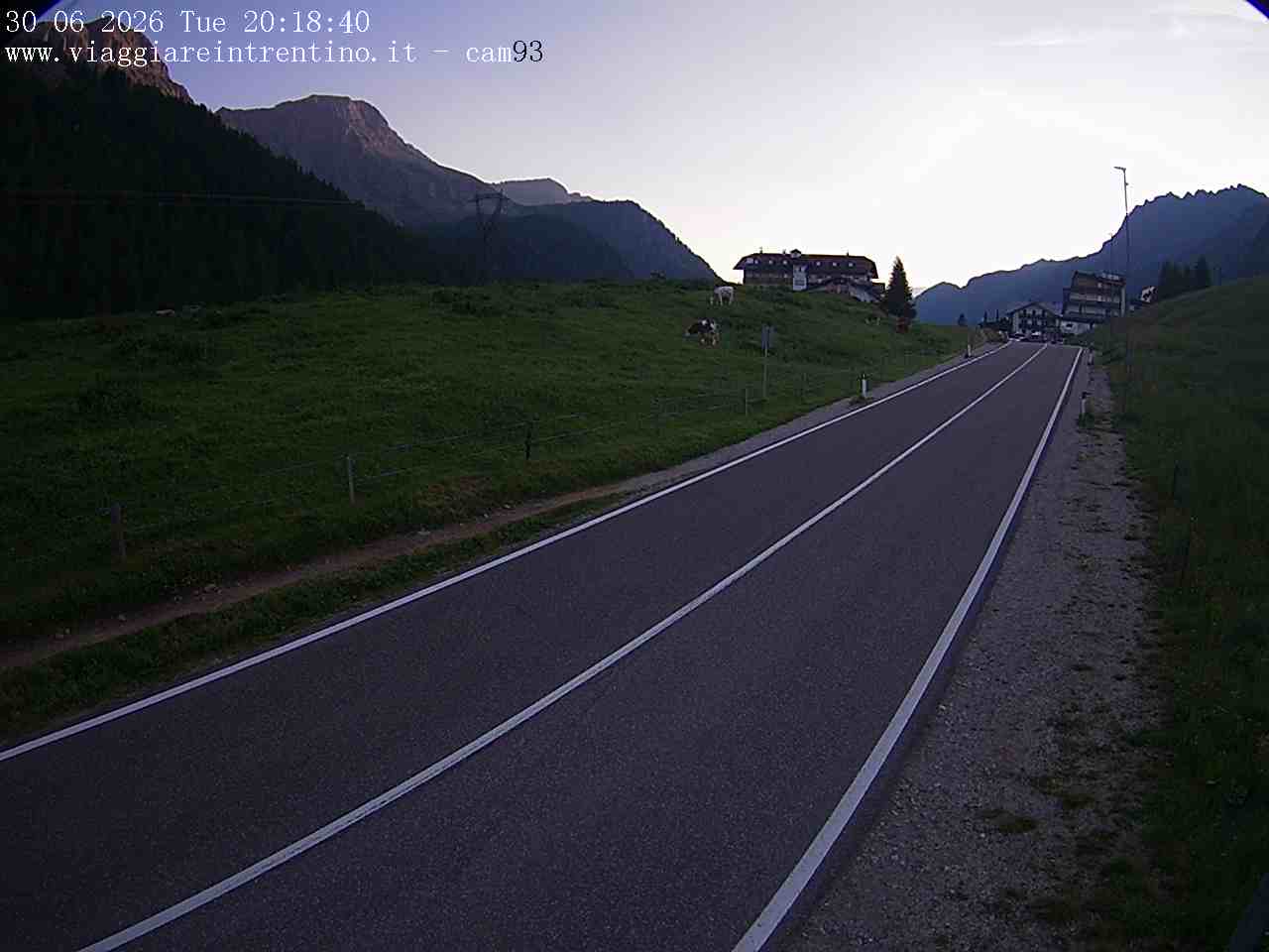 Webcam a Passo San Pellegrino  - Trentino