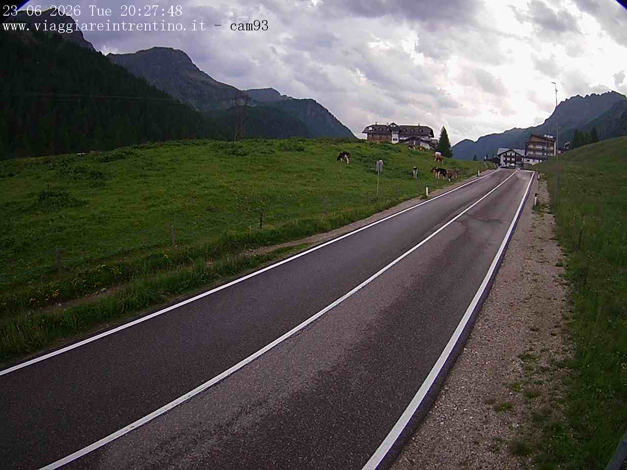 Webcam a Passo San Pellegrino  - Trentino