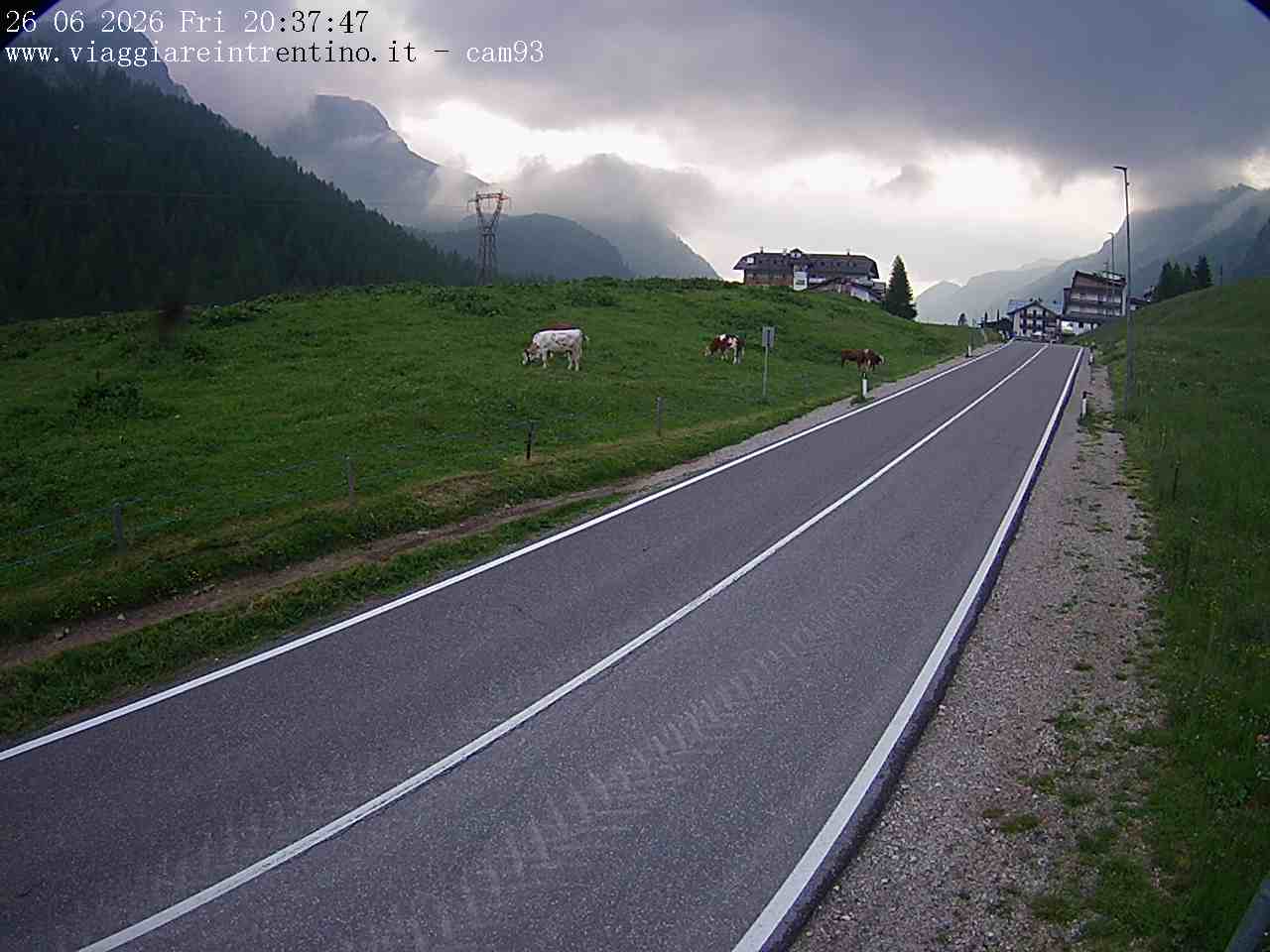 Webcam a Passo San Pellegrino  - Trentino