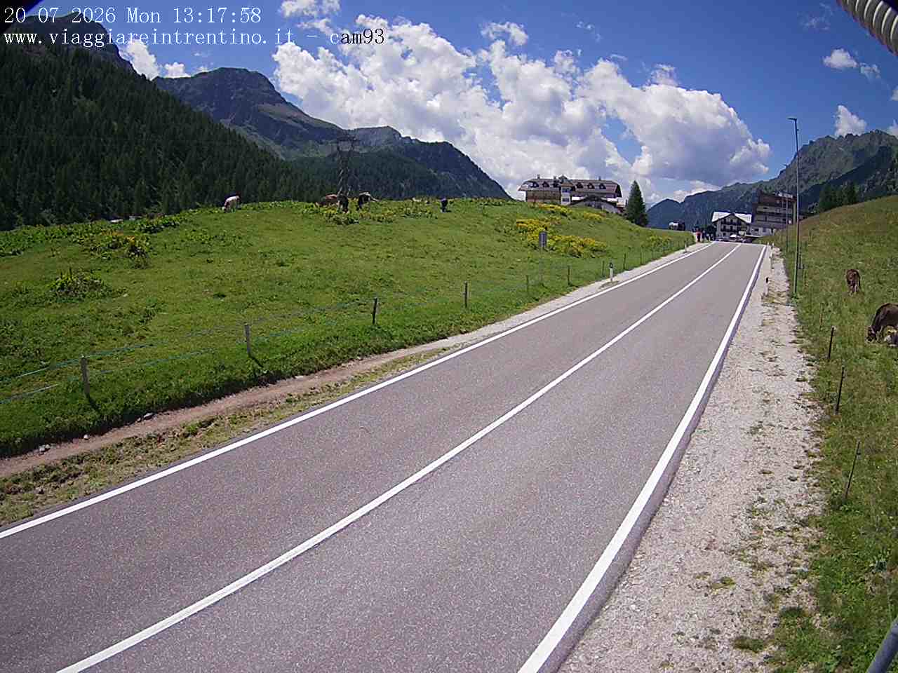 Webcam a Passo San Pellegrino  - Trentino