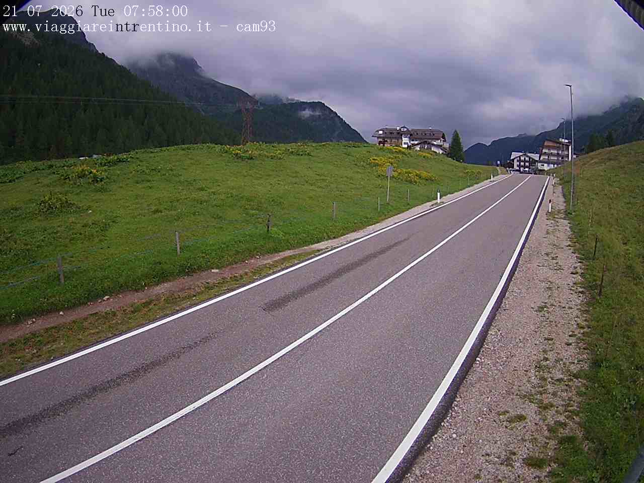 Webcam a Passo San Pellegrino  - Trentino