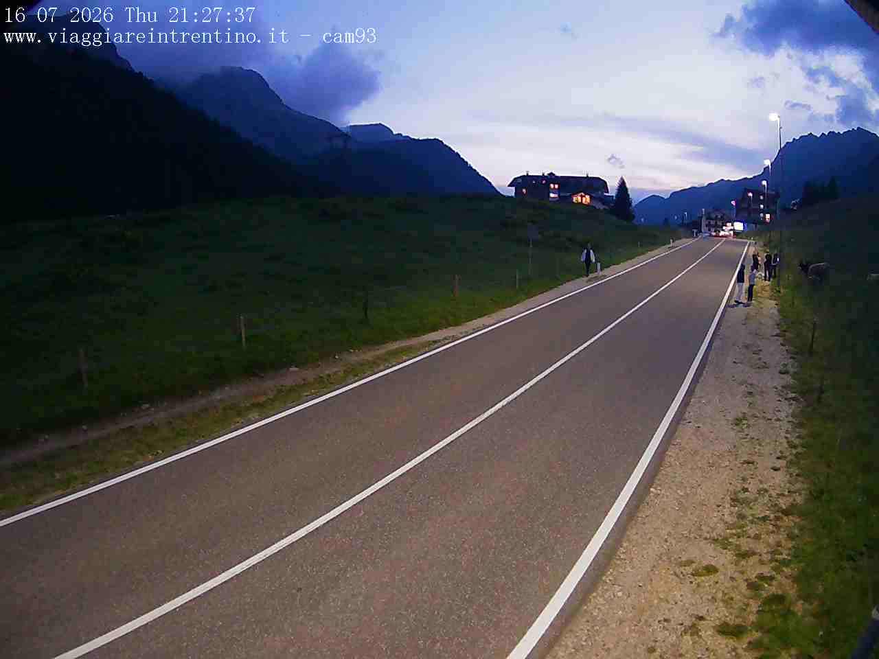 Webcam a Passo San Pellegrino  - Trentino