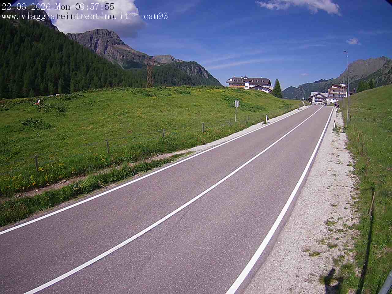 Webcam a Passo San Pellegrino  - Trentino
