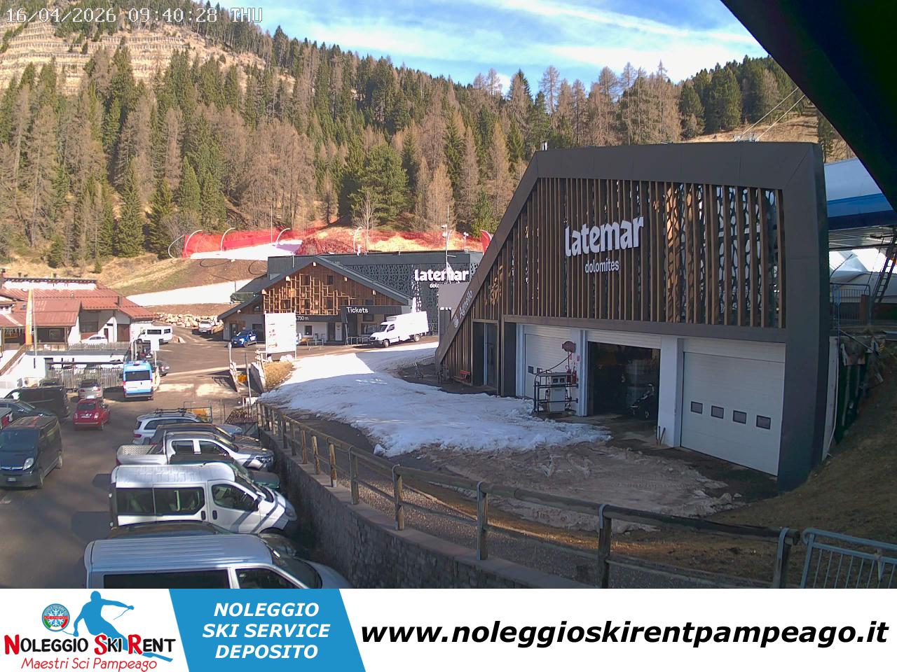 Webcam a Tesero - Trentino - Dolomiti