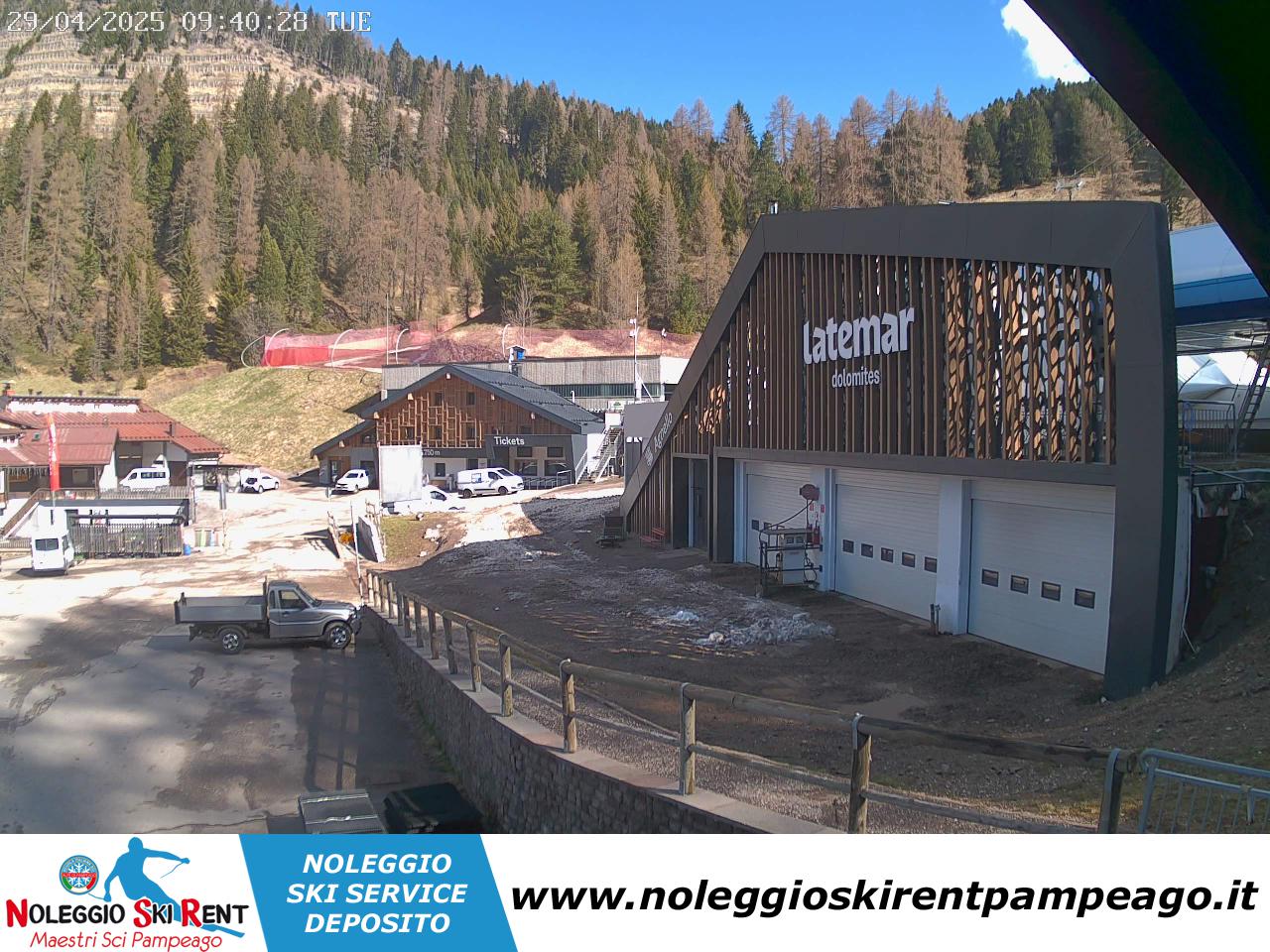 Webcam a Tesero - Trentino - Dolomiti