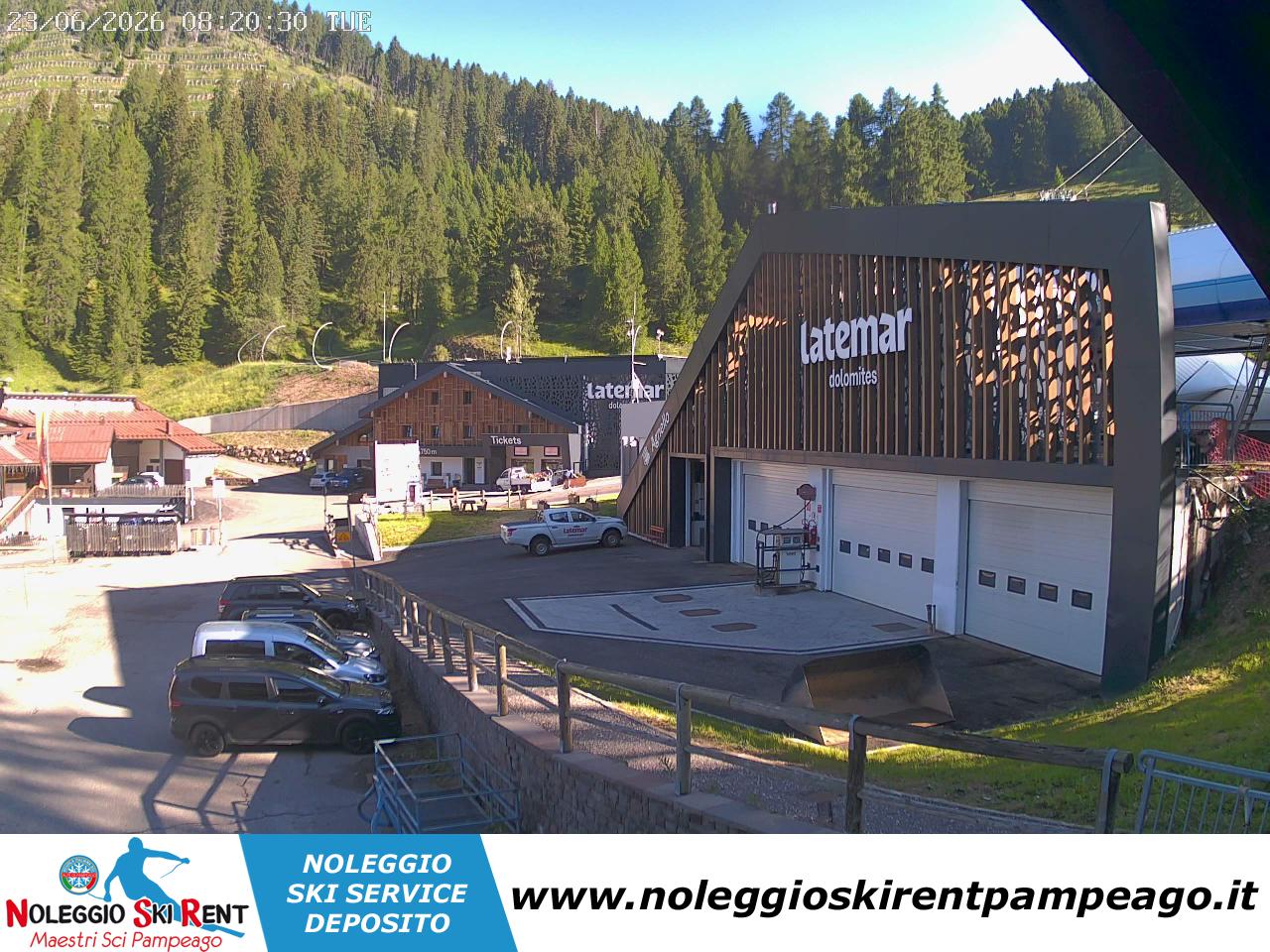 Webcam a Tesero - Trentino - Dolomiti