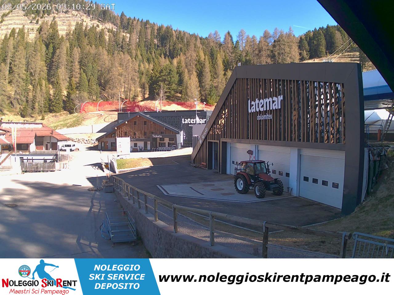 Webcam a Tesero - Trentino - Dolomiti