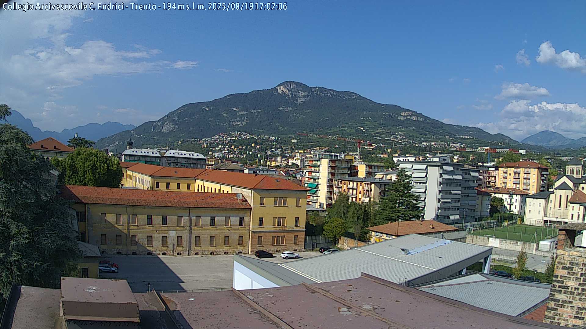 Webcam a Trento citt - Trentino - Dolomiti