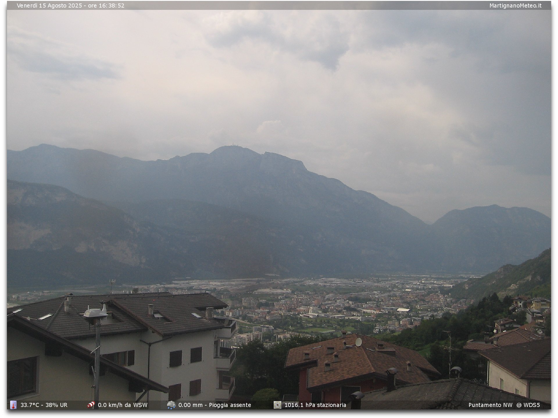 Webcam a Martignano - Trentino - Dolomiti