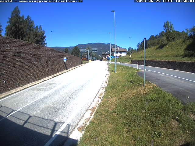 Webcam a Castello di Fiemme - Trentino