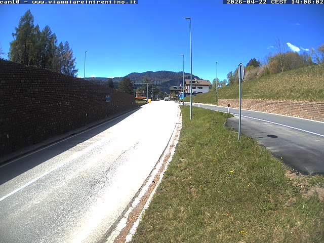 Webcam a Castello di Fiemme - Trentino