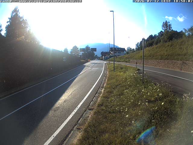 Webcam a Castello di Fiemme - Trentino