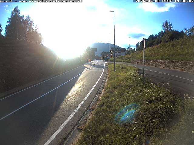 Webcam a Castello di Fiemme - Trentino