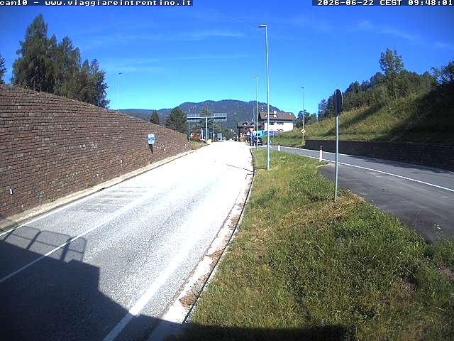 Webcam a Castello di Fiemme - Trentino